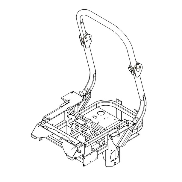 TORO 107-0038 - ROPS ASM - Original OEM part
