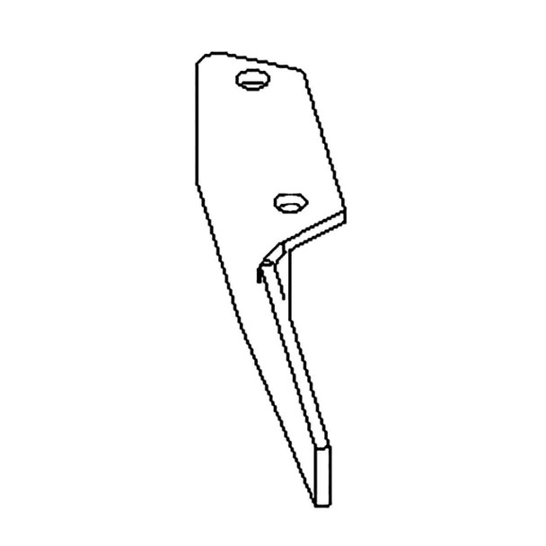 TORO 110-0754-01 - BAFFLE-DISCHARGE - Original OEM part - Image 1