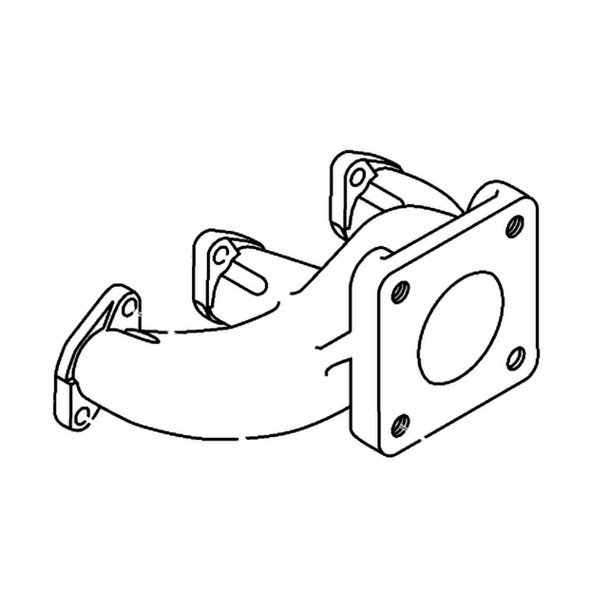 TORO 110-3839 - MANIFOLD-EXHAUST - Original OEM part