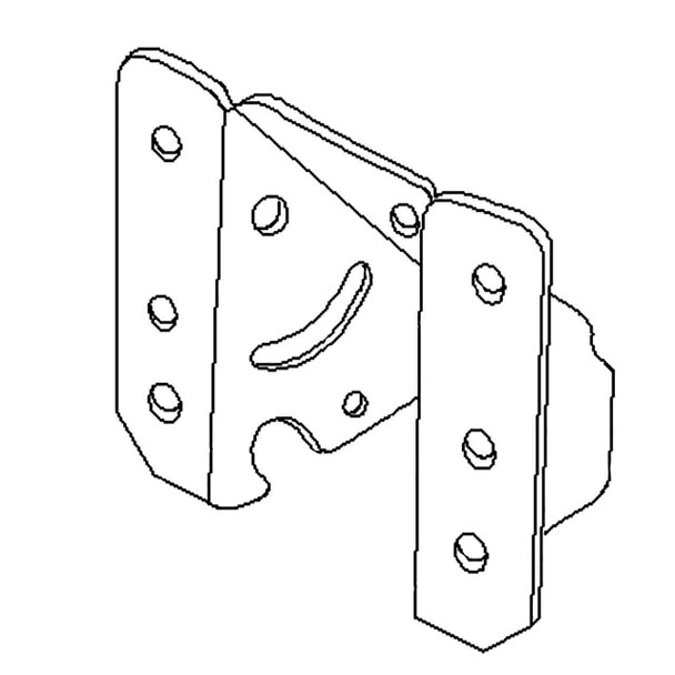 TORO 112-1213 - BRACKET-SUPPORT PIVOT - Original OEM part TORO 112-1213 - BRACKET-SUPPORT PIVOT - Original OEM part