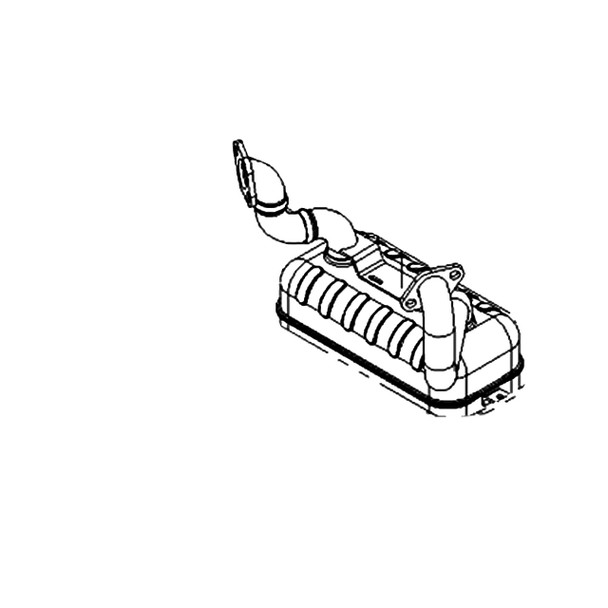 TORO 112-4023 - MUFFLER-KAWASAKI TWIN - Original OEM part