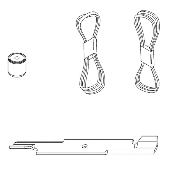 TORO 112-5006 - MVP BLADE & BELT PACK-Z500 60" TUR. DECK - Original OEM part