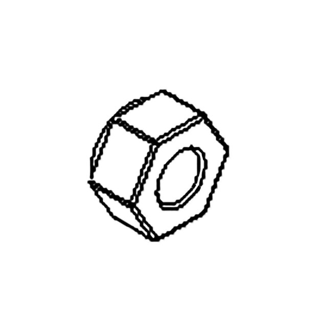 TORO 119-4038 - NUT-HEX - Original OEM part - Image 1 TORO 119-4038 - NUT-HEX - Original OEM part - Image 1