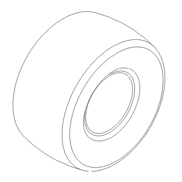 TORO 120-6451 - TIRE - Original OEM part - Image 1