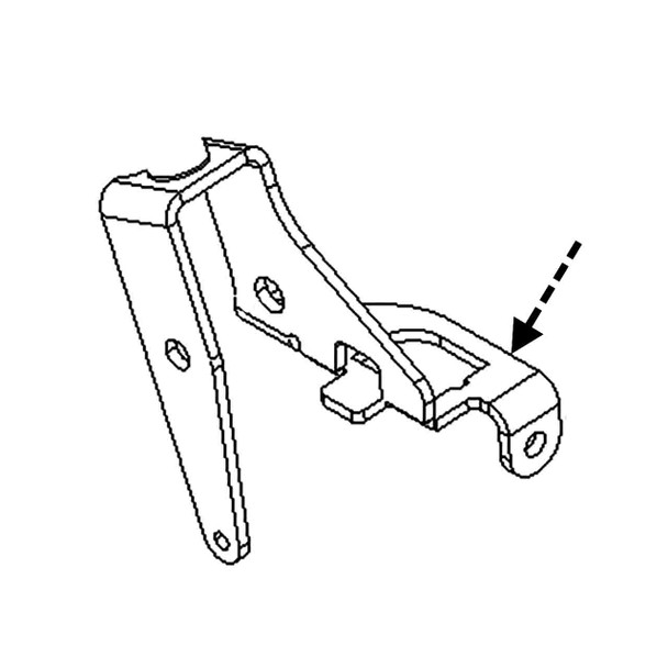 TORO 120-8393 - RH LEVER ASM - Original OEM part - Image 1 TORO 120-8393 - RH LEVER ASM - Original OEM part - Image 1