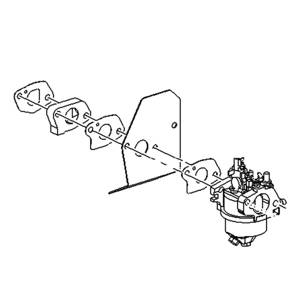 TORO 121-4216 - CARBURETOR COMPLETE KIT - Original OEM part TORO 121-4216 - CARBURETOR COMPLETE KIT - Original OEM part