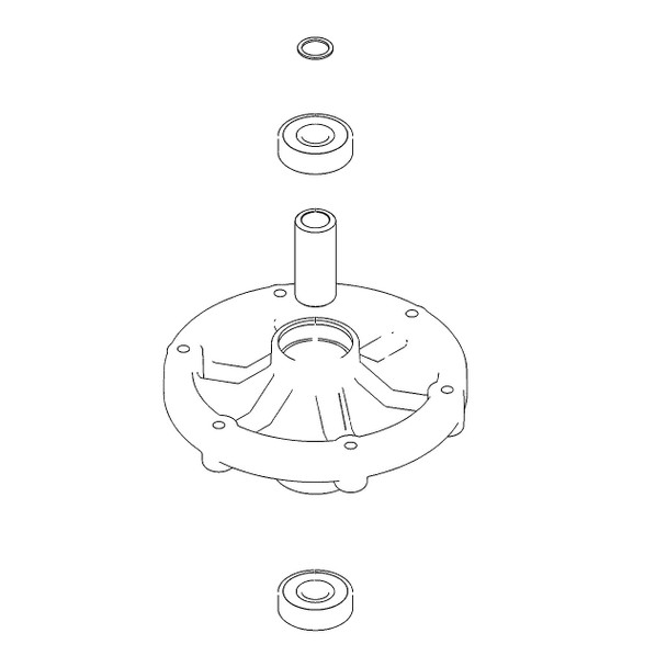 TORO 121-5680 - SPINDLE HOUSING ASM - Original OEM part