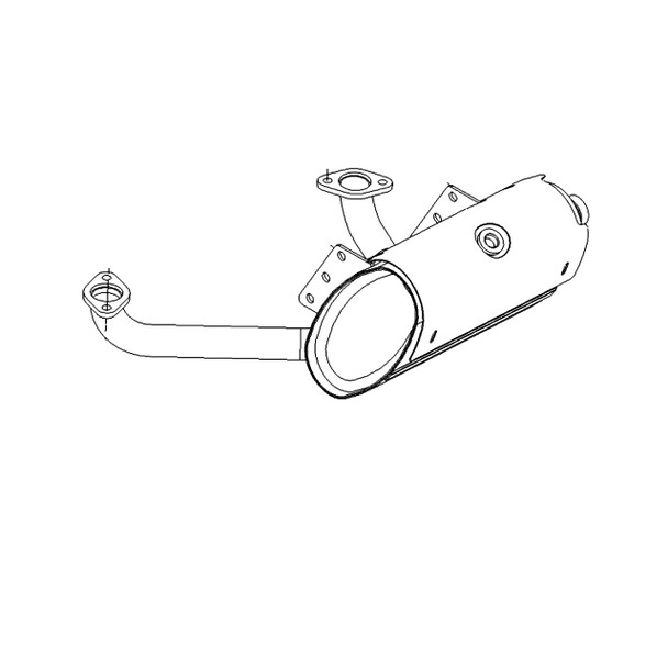 TORO 126-5423 - MUFFLER KIT - Original OEM part