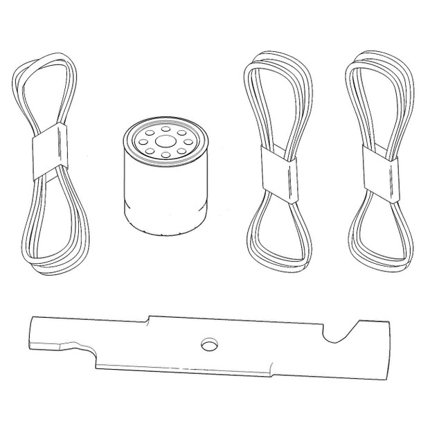 TORO 127-1647 - MVP KIT-GRANDSTAND 40" DECK - Original OEM part