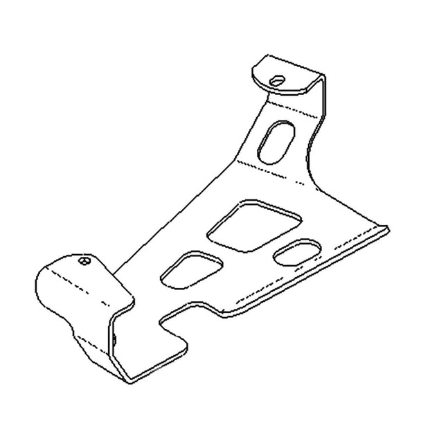 TORO 131-7405-03 - PLATE-SKID TRANSMISSION (RH) - Original OEM part - Image 1