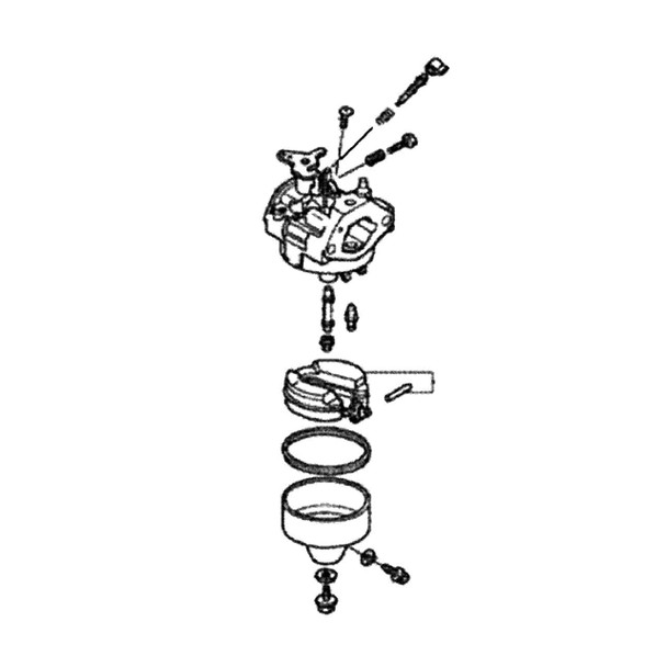 TORO 132-0260 - CARBURETOR ASM - Original OEM part TORO 132-0260 - CARBURETOR ASM - Original OEM part