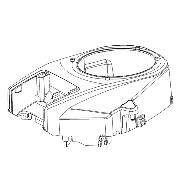 TORO 133-1572 - SHROUD-ENGINE - Original OEM part - Image 1 TORO 133-1572 - SHROUD-ENGINE - Original OEM part - Image 1