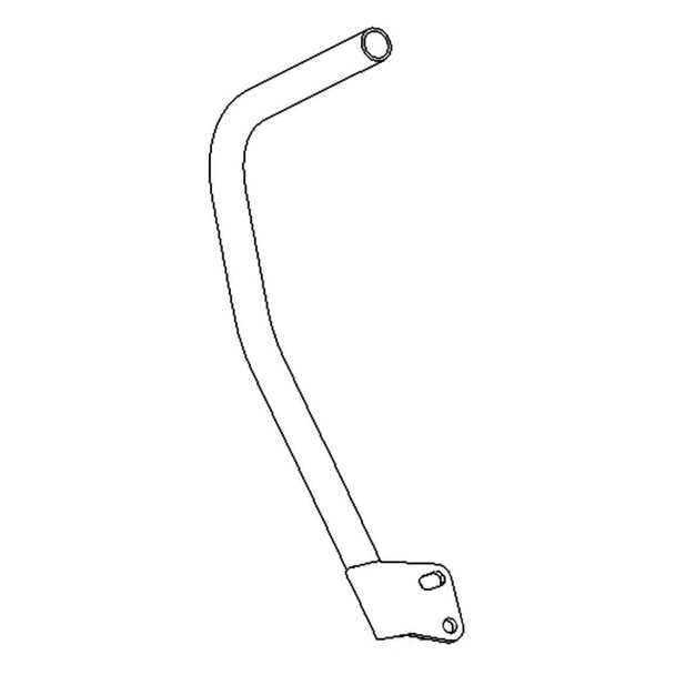 TORO 133-7057 - HANDLE-CONTROL RH - Original OEM part - Image 1