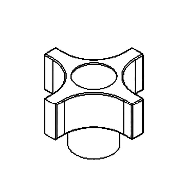 TORO 135-8437 - HOSE REEL BRAKE KNOB - Original OEM part - Image 1