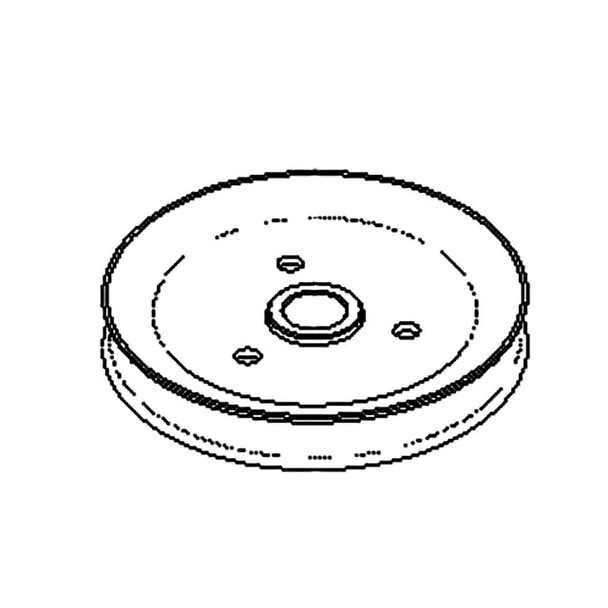 TORO 138-6061 - SHEAVE-BLADE DRIVE - Original OEM part - Image 1