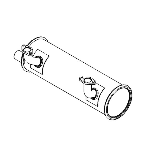 TORO 139-1079 - MUFFLER - Original OEM part - Image 1