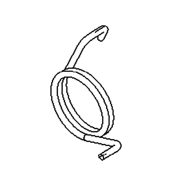TORO 139-1538 - SPRING-TORSION - Original OEM part - Image 1