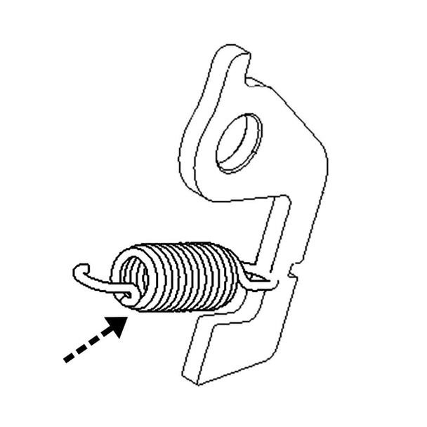 TORO 139-2859 - SPRING-EXTENSION - Original OEM part - Image 1 TORO 139-2859 - SPRING-EXTENSION - Original OEM part - Image 1