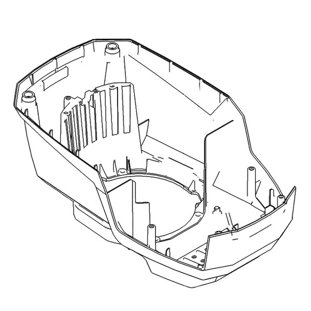 TORO 139-6631 - SHROUD-LOWER - Original OEM part - Image 1
