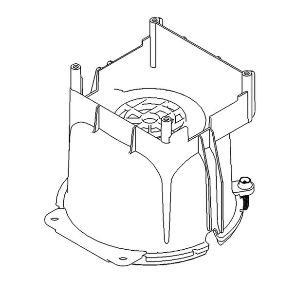 TORO 139-6633 - SHROUD-MOTOR - Original OEM part - Image 1