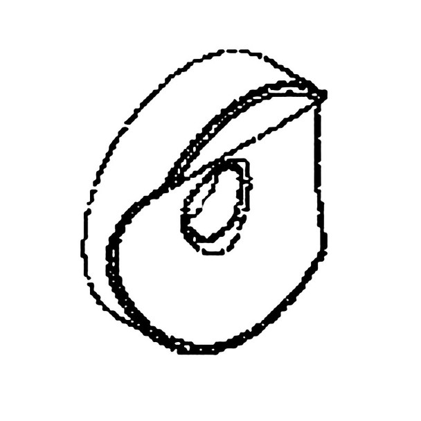 Husqvarna OEM 536639901 - Pivot Knurled - Husqvarna Original Part