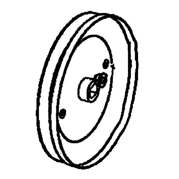Husqvarna OEM 537532801 - Pulley Impeller Dd Ext Ca - Husqvarna Original Part