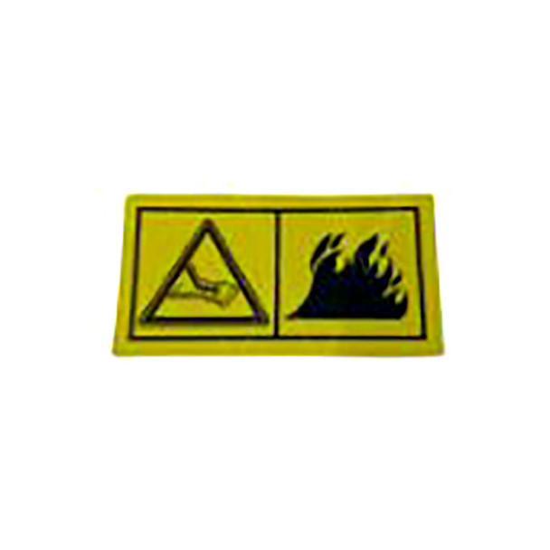 Husqvarna OEM 581579801 - Decal Warning Service/Fire - Husqvarna Original Part