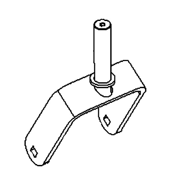 Husqvarna OEM 586650310 - Wide Caster Yoke - Husqvarna Original Part
