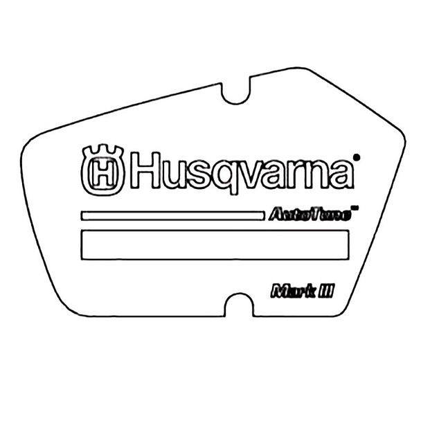 Husqvarna OEM 599821402 - Decal Starter T540Xp Mark Iii - Husqvarna Original Part