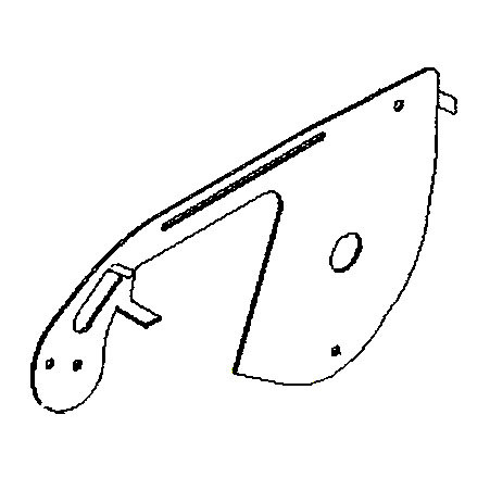 Husqvarna OEM 532432508 - Kit Belt Guard Rt Tiller - Husqvarna Original Part