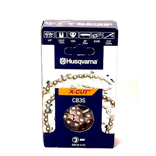 Husqvarna OEM 585551293 - 28" Chain C83S 3/8" .050" - Husqvarna Original Part