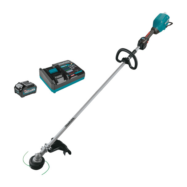 Makita GRU04M1 40V max XGT Brushless Cordless 17" High Torque String Trimmer Kit (4.0Ah