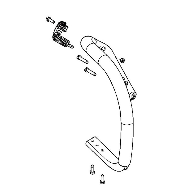 Husqvarna OEM 531028101 - Handle System H560/562Xp Mkii - Husqvarna Original Part