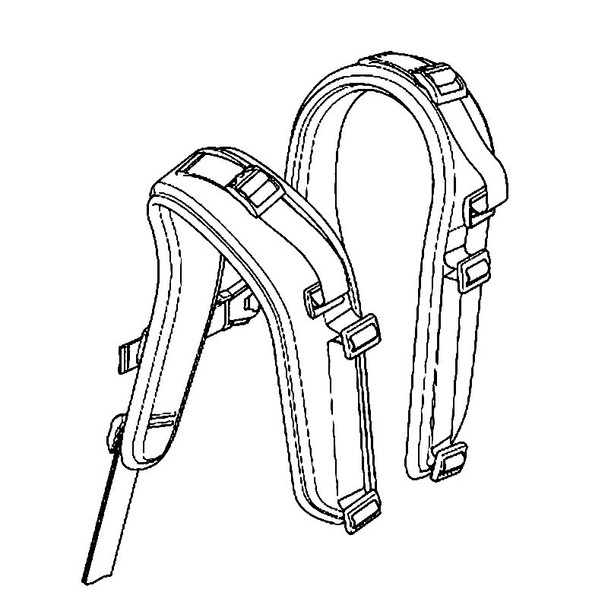 Husqvarna OEM 536458301 - Harness Asy Shoulder Strap Rmx - Husqvarna Original Part
