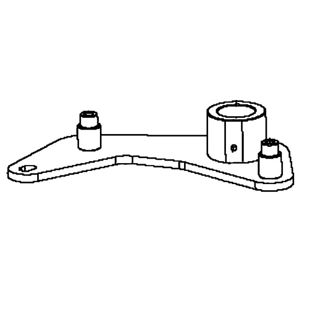 Husqvarna OEM 546121202 - Arm Idler Black X431 - Husqvarna Original Part