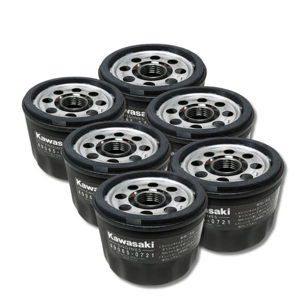 49065-0721 FILTER-OIL KAWASAKI  PACK 6
