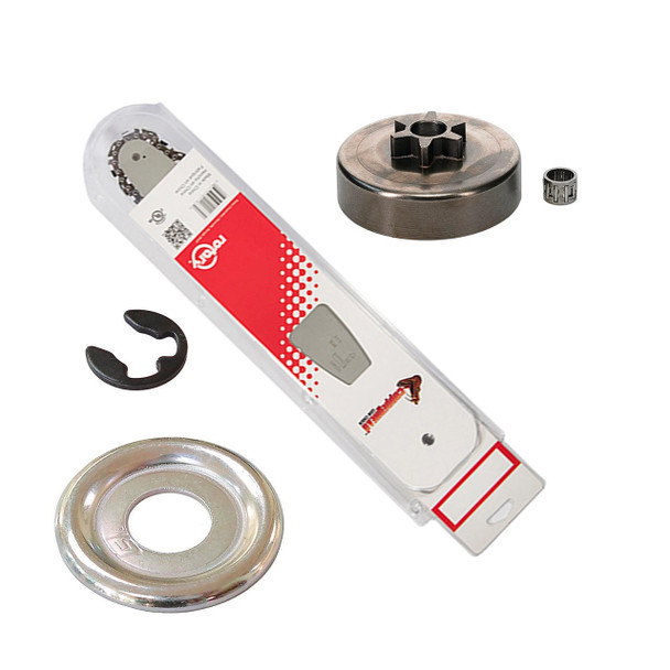 16" Bar Chain And Complete Sprocket Kit For STIHL MS 181 Chainsaw