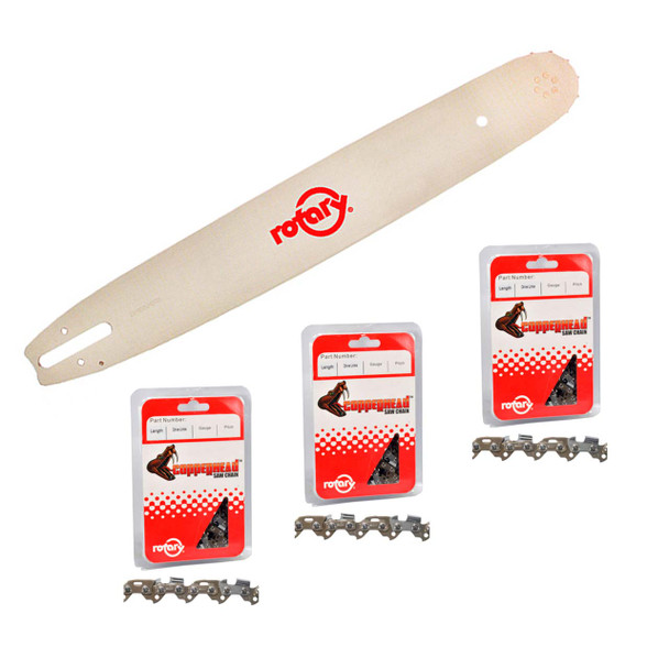 12" Bar And Chain(x3) Kit For ECHO CS-271 Chainsaw