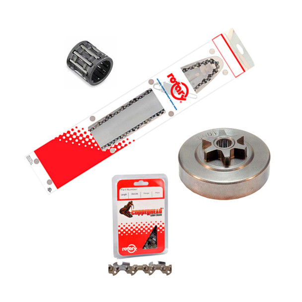 16" Bar Chain(x2) And Sprocket Kit For ECHO CS-310 Chainsaw