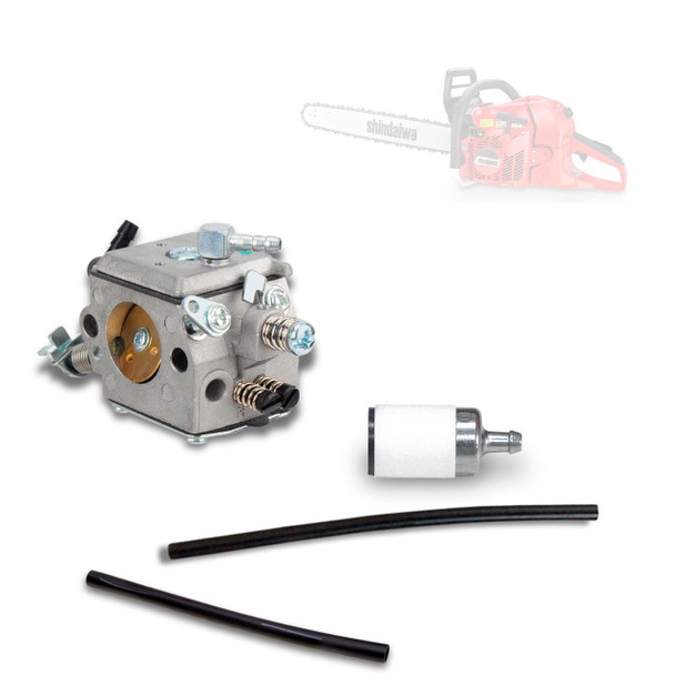 SHINDAIWA 600XL COMPLETE CARBURETOR FUEL FILTER-LINES KIT OEM
