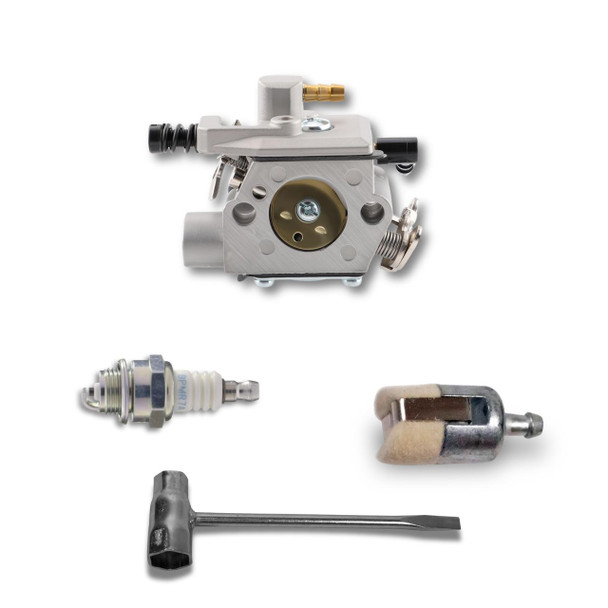 SHINDAIWA 491 COMPLETE CARBURETOR TUNE UP SPARK PLUG FILTERS WRENCH