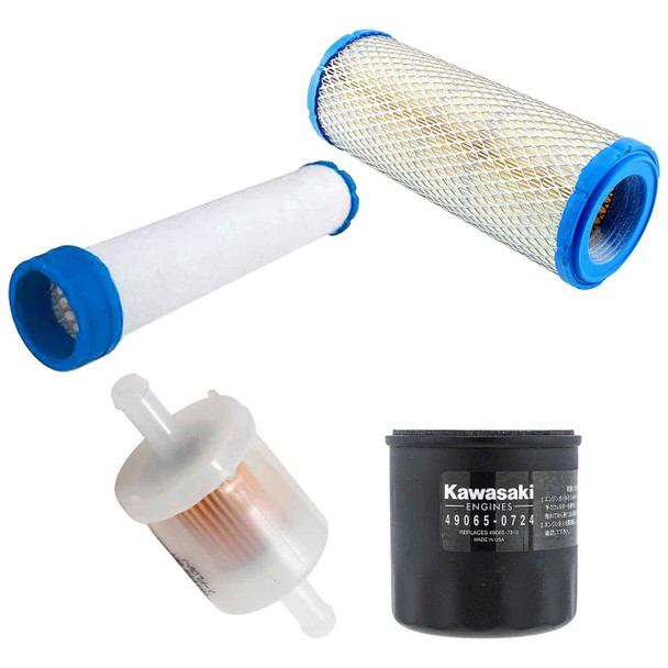 Hustler Fastrak SD 54 Kawasaki FH721V 25 HP Filter Kit OEM - NO LONGER AVAILABLE