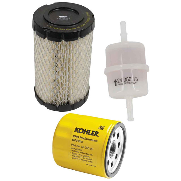Hustler Raptor SD 36 Kohler 7000 Series KT725 22 HP Filter Kit OEM