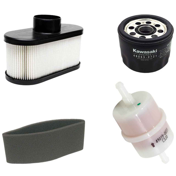 Hustler Raptor X 54 Kawasaki FR651V 21.5 HP Filter Kit OEM