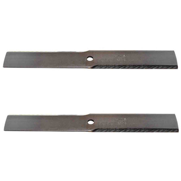 18" Universal Flat Blade Kit(2 Pack) For 36" Bunton Mower - 5/8" Center Hole Diam.