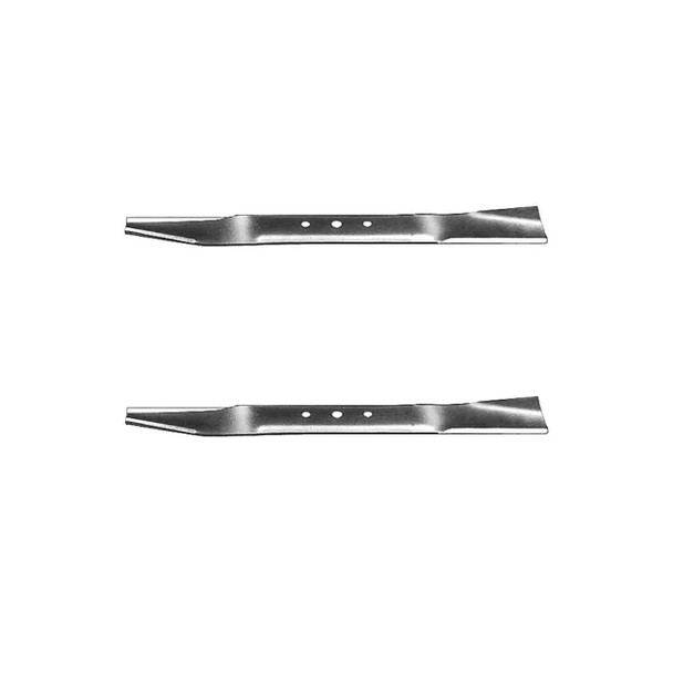 22" Blade Kit(2 Pack) Compatible With MTD OEM 942-0125B - 3/8" Center Hole
