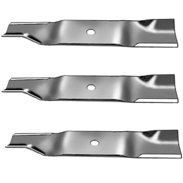 19" Blade Kit(3 Pack) Compatible With CUB CADET OEM 942-04416 - 3/4" Center Hole