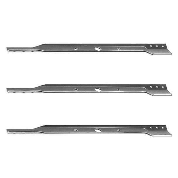 33" Blade Kit(3 Pack) Compatible With SNAPPER OEM 7019523 - 1-1/16" Center Hole