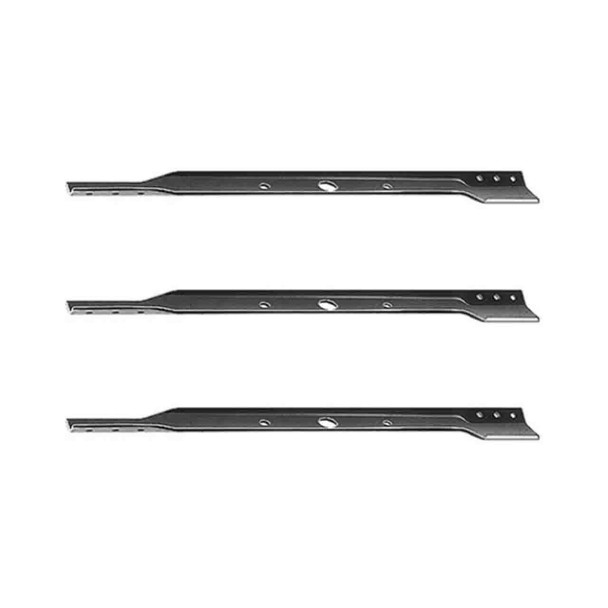 25" Blade Kit(3 Pack) Compatible With SNAPPER OEM 7019518 - 1-1/16" Center Hole