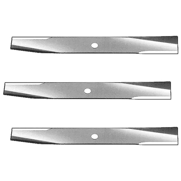 16" Blade Kit(3 Pack) Compatible With JOHN DEERE OEM M127466 - 11/16" Center Hole